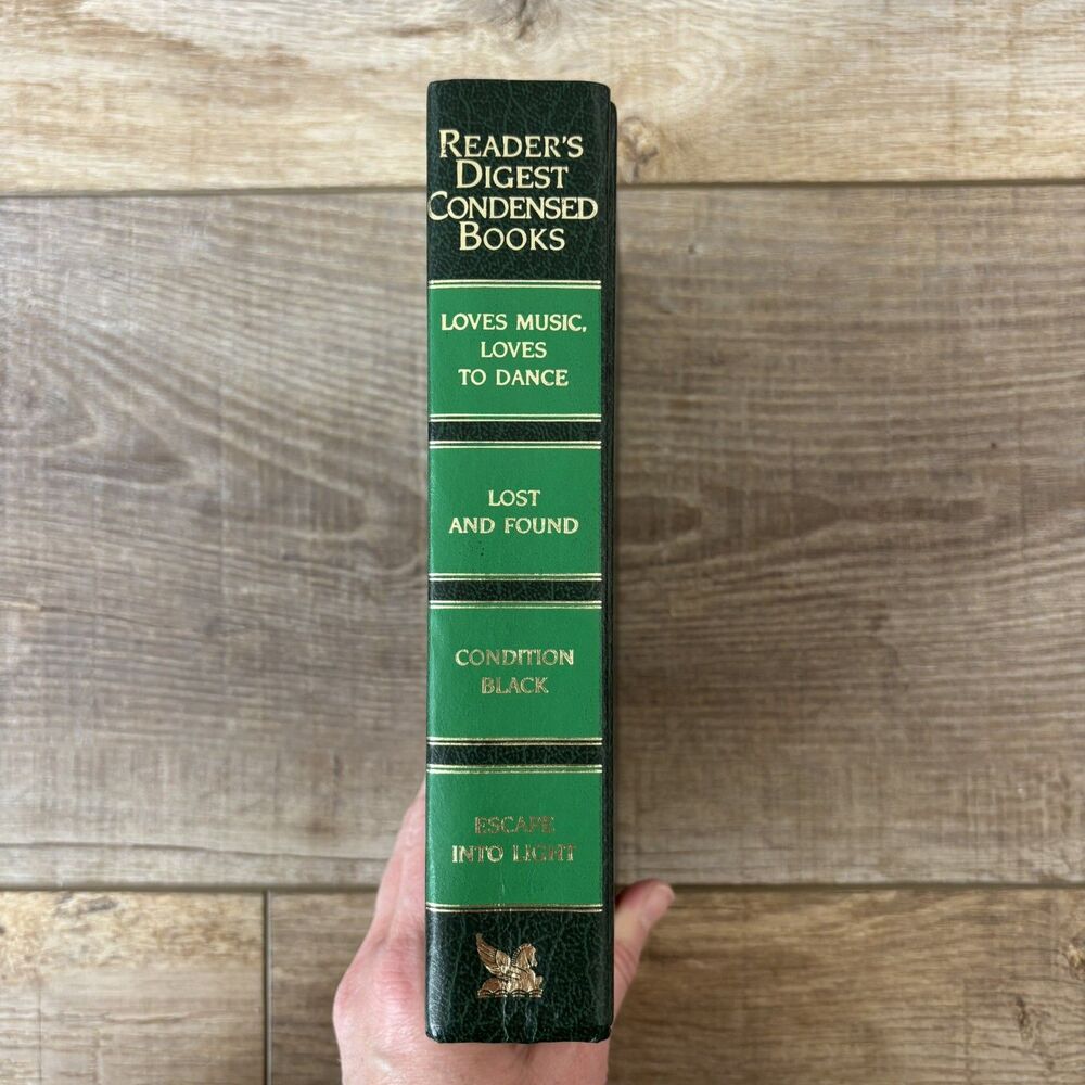 Readers Digest Condensed Books Volume 6 1991 Hardcover Office Home Decor Clark - Picture 2 of 14